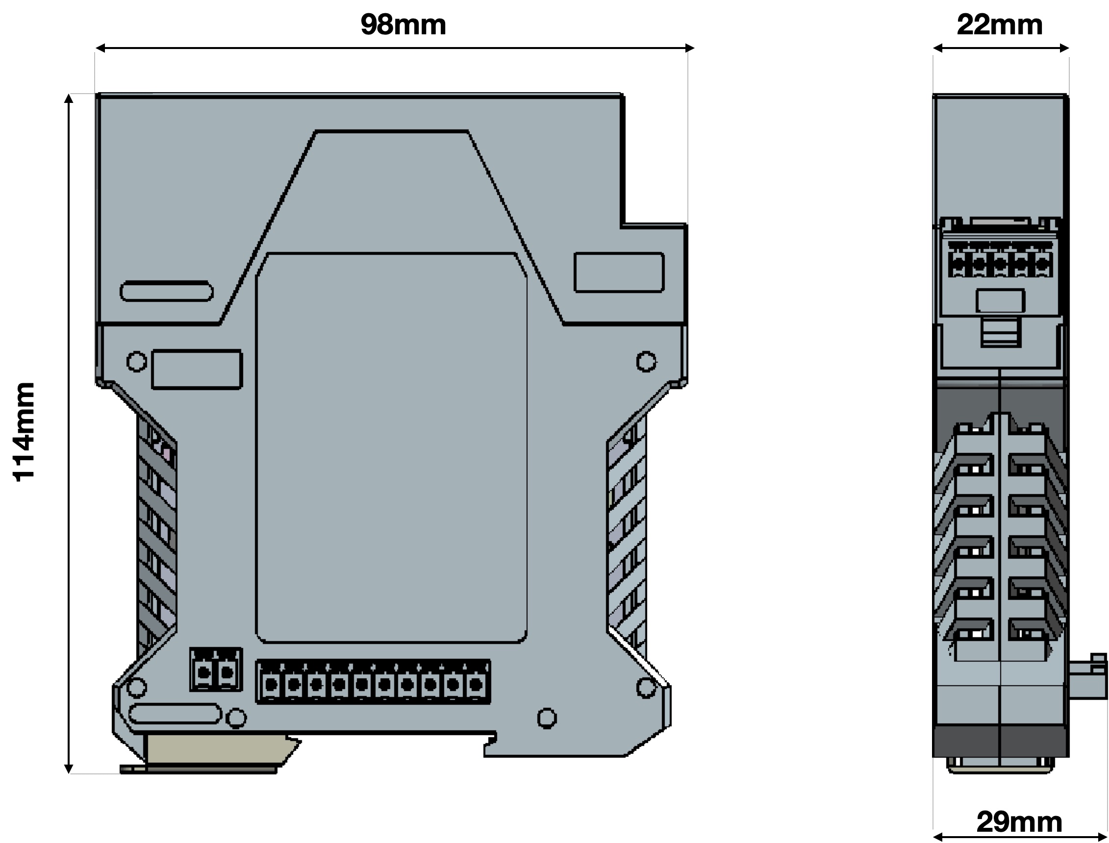 nX3E dimensions