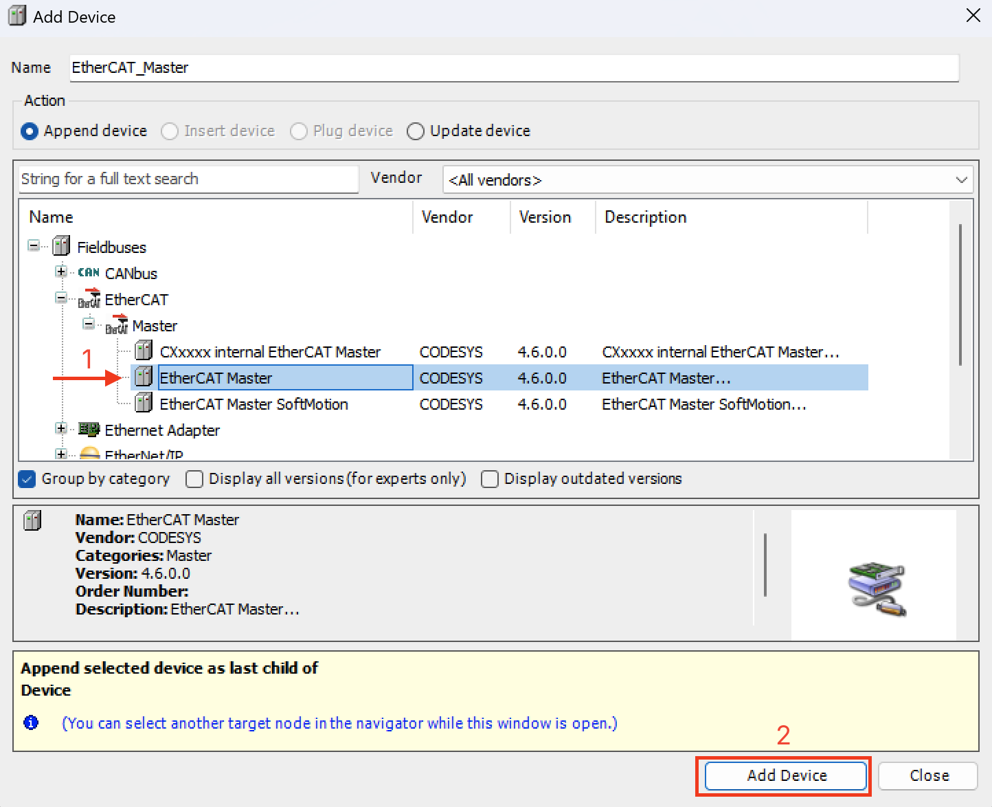 Add EtherCAT master 2