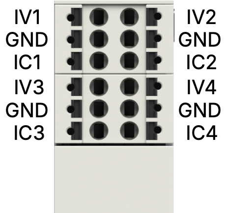 Analog input signals